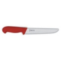 Nůž řeznický, délka 18 cm, červený