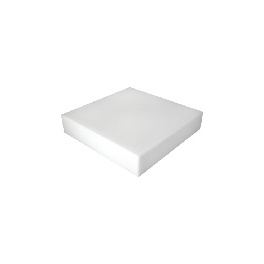 PE blok bílý 500 x 500 x 100 mm
