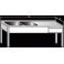 Stůl mycí nerezový dvoudřezový s plochou a zásuvkou, rozměr (šxhxv): 1900 x 600 x 900 mm (dřez 400 x 400 x 250 mm)