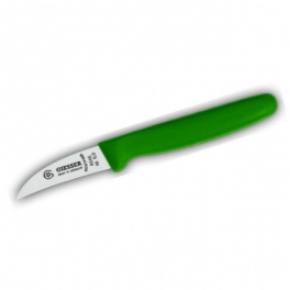 Nůž na zeleninu, délka 6 cm, barva zelená