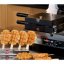 Vaflovač jednoduchý Krampouz EasyClean, sklopný 180°, Pops Waffle