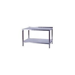 Pracovní stůl nerezový s policí, rozměr (šxhxv): 2000 x 800 x 900 mm