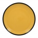 Talíř mělký žlutý pr. 24 cm