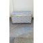 Pracovní nerezový stůl oplechovaný s dvířky a policemi, rozměr (šxhxv): 1000 x 600 x 900 mm