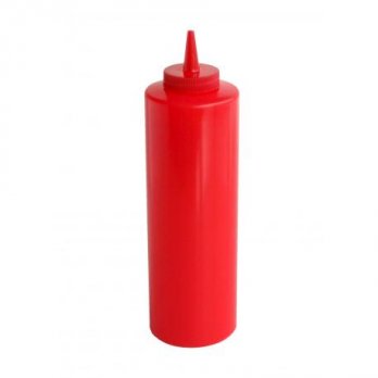Láhev stříkací plastová 700 ml, červená
