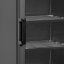 Mrazicí skříň prosklené dveře, černá Tefcold UFSC371G Black