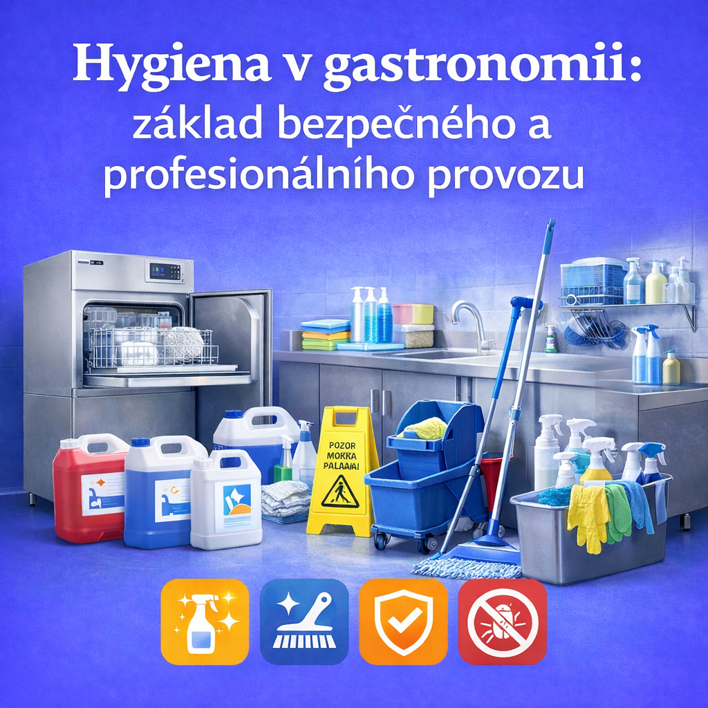 Hygiena v gastronomii: základ bezpečného a profesionálního provozu