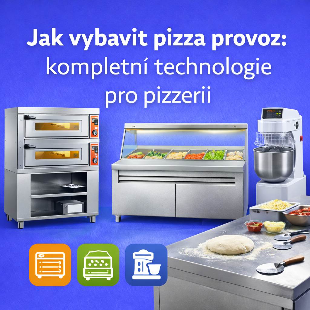 Jak vybavit pizza provoz: kompletní technologie pro pizzerii