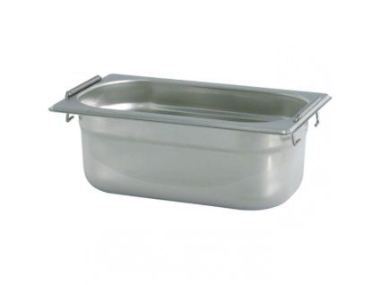 gastronadoba nerezova gn 14 s uchyty 265 x 162 mm hloubka 65 mm vl 14065 u